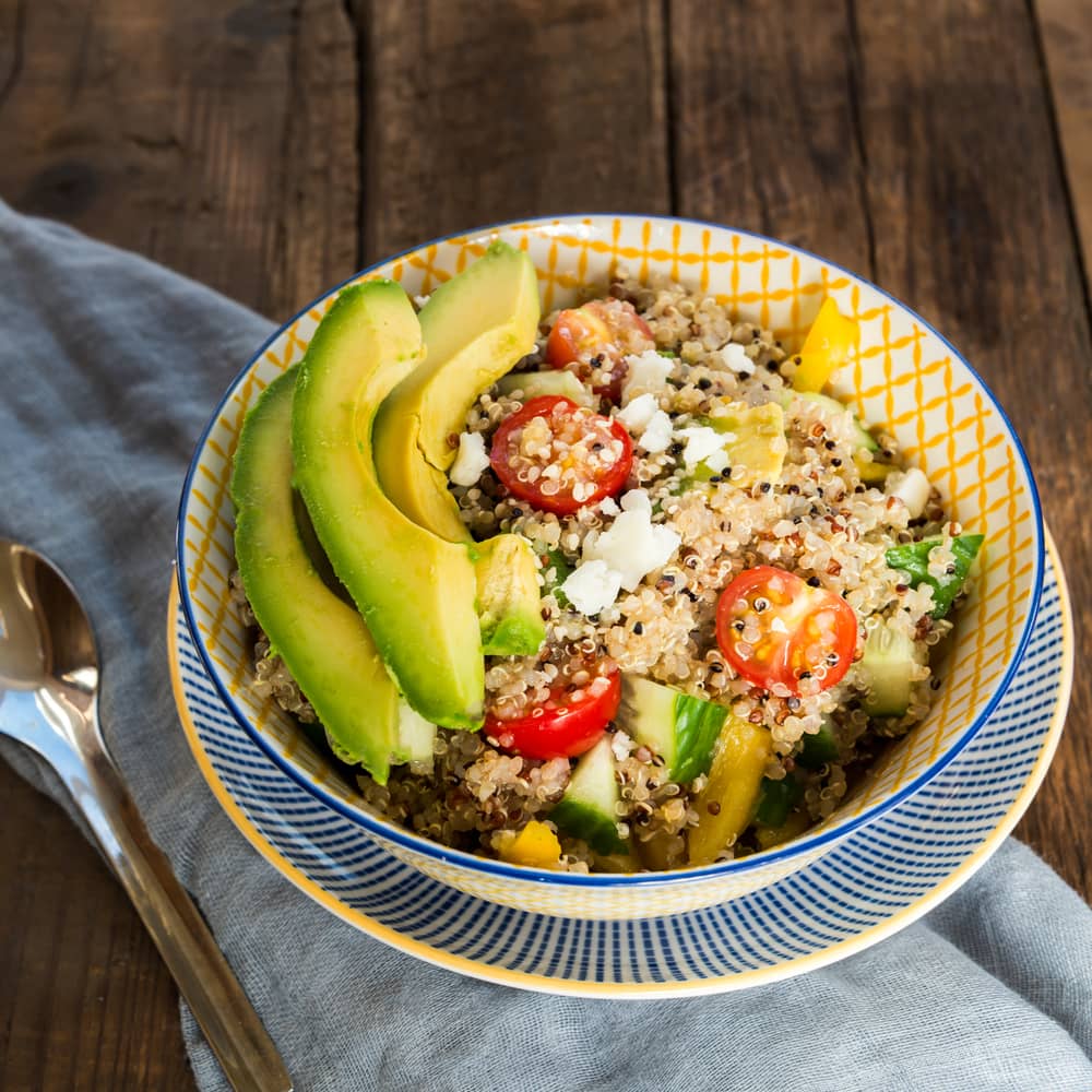 Recette facile : Salade de quinoa aux légumes